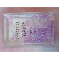 instax fotolijst paarse glitters