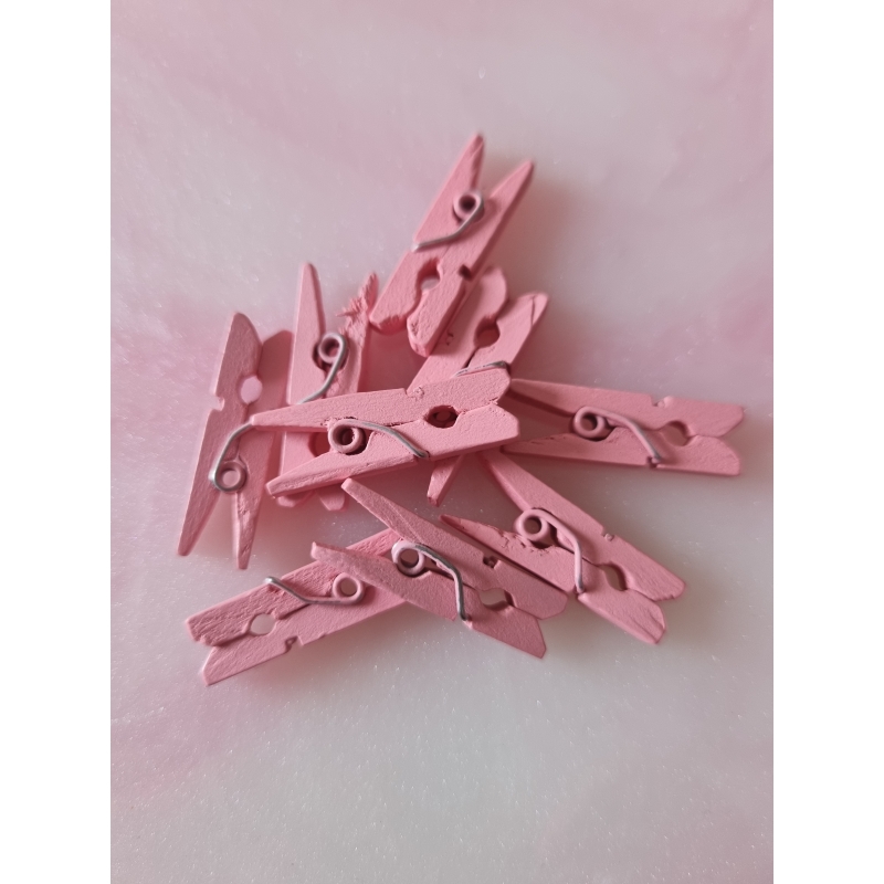 mini knijper roze